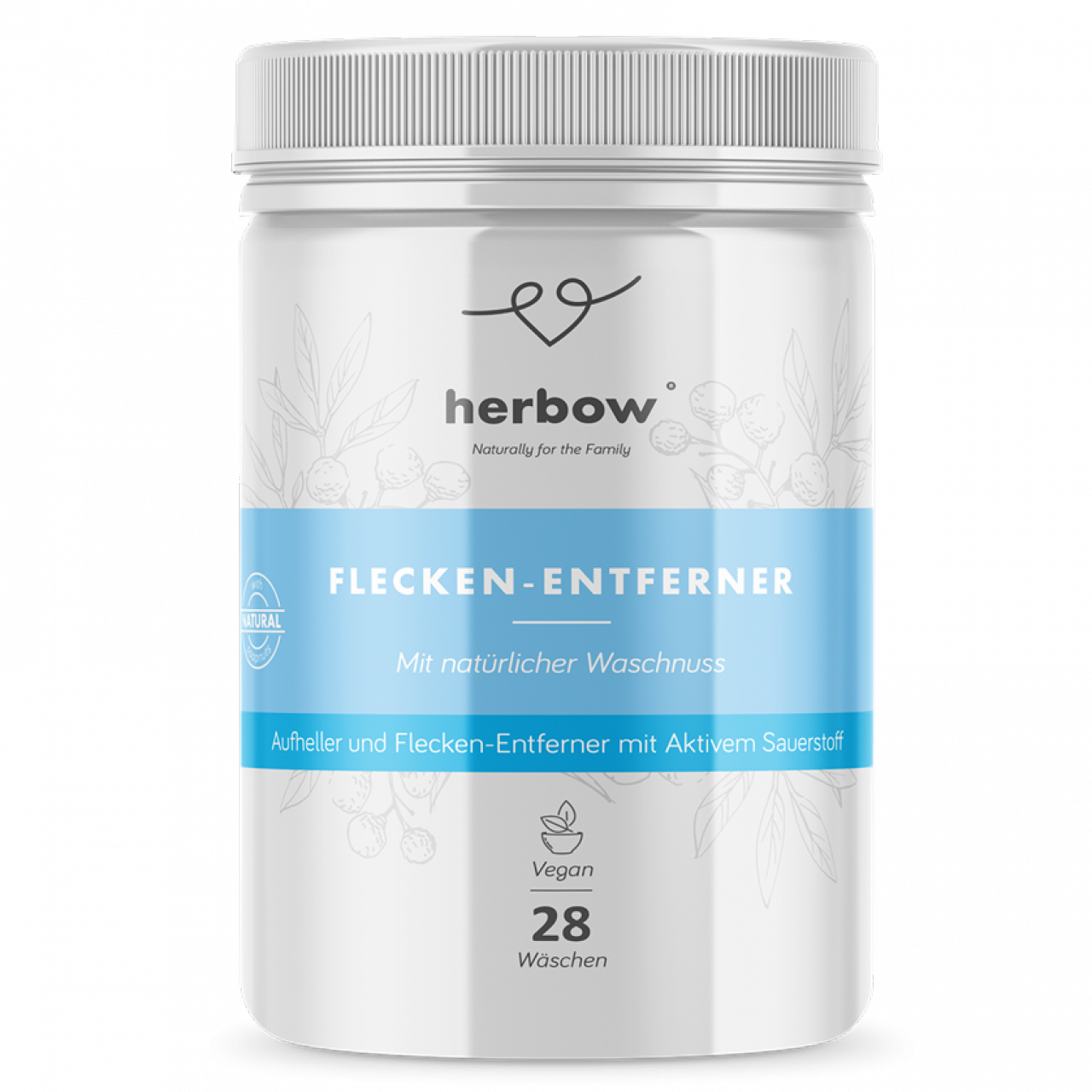 HERBOW<br>Fleckenentferner<br>und Aufheller 700g